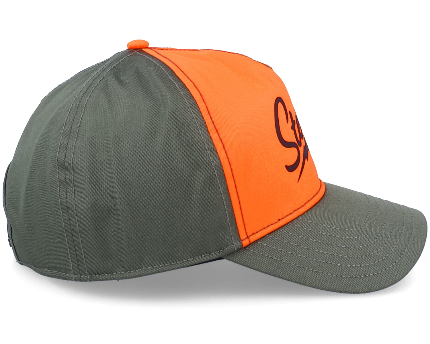 Trucker Cap Orange/Green Adjustable - Stetson 3 Trucker Cap Orange/Green Adjustable - Stetson - Image 3