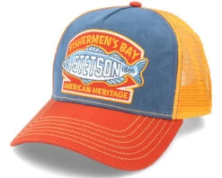 Fishermen´S Bay Navy/Orange Trucker - Stetson