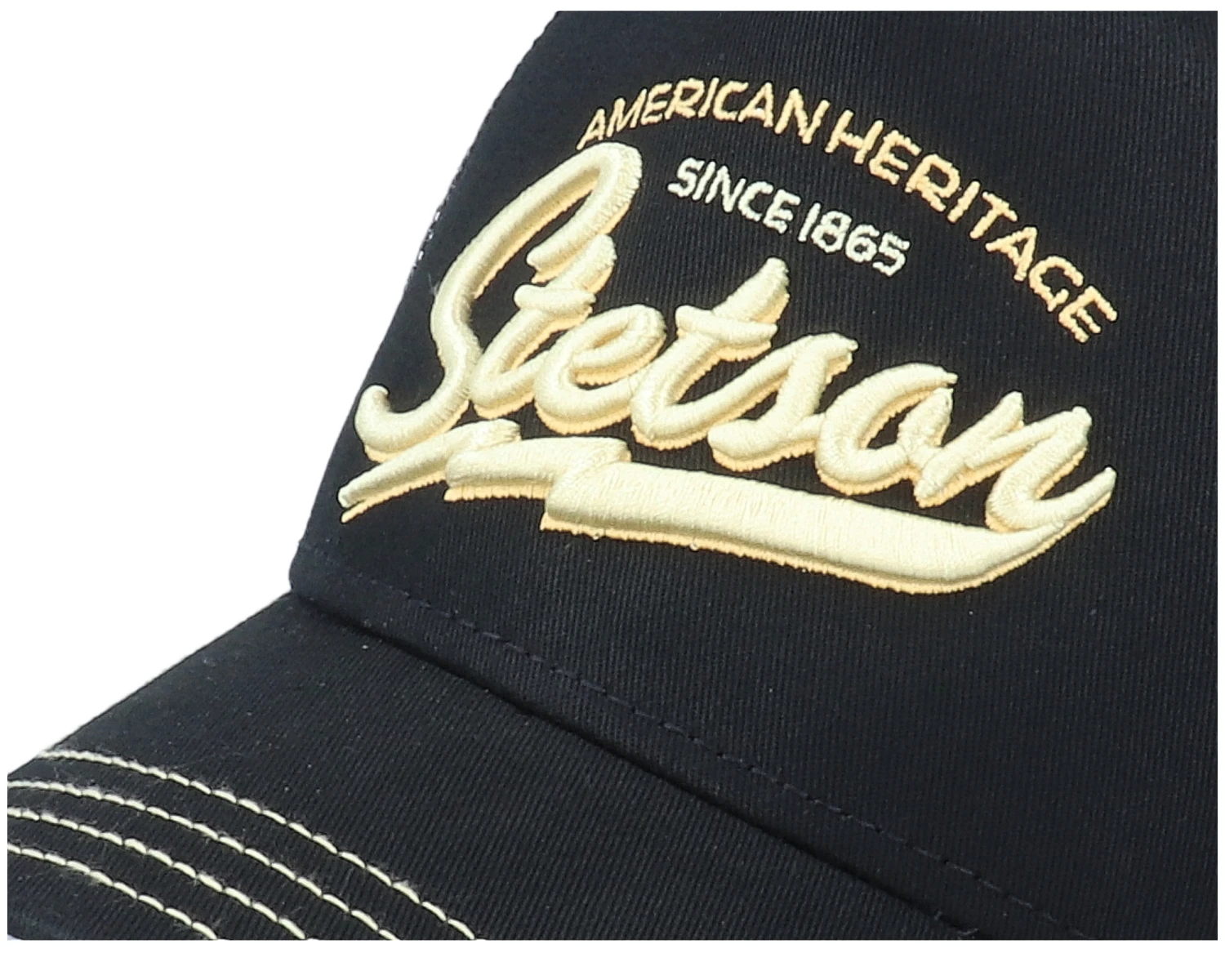 American Heritage Classic Black Trucker - Stetson 5 American Heritage Classic Black Trucker - Stetson - Image 5
