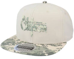 Baseball Camo Cotton-75 Beige Snapback - Stetson