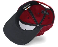 Baseball Shaka Cotton-8 Maroon/Black Snapback - Stetson -Stetson 4063633036262 4