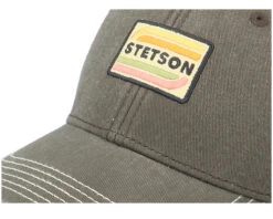 Baseball Cotton Olive Adjustable - Stetson 9 Baseball Cotton Olive Adjustable - Stetson -Stetson 4063633036347 5