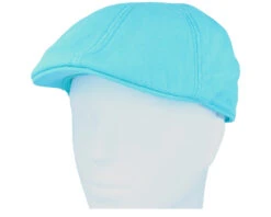 Texas Cotton Sea Blue Flat Cap - Stetson -Stetson 4063633036446 4