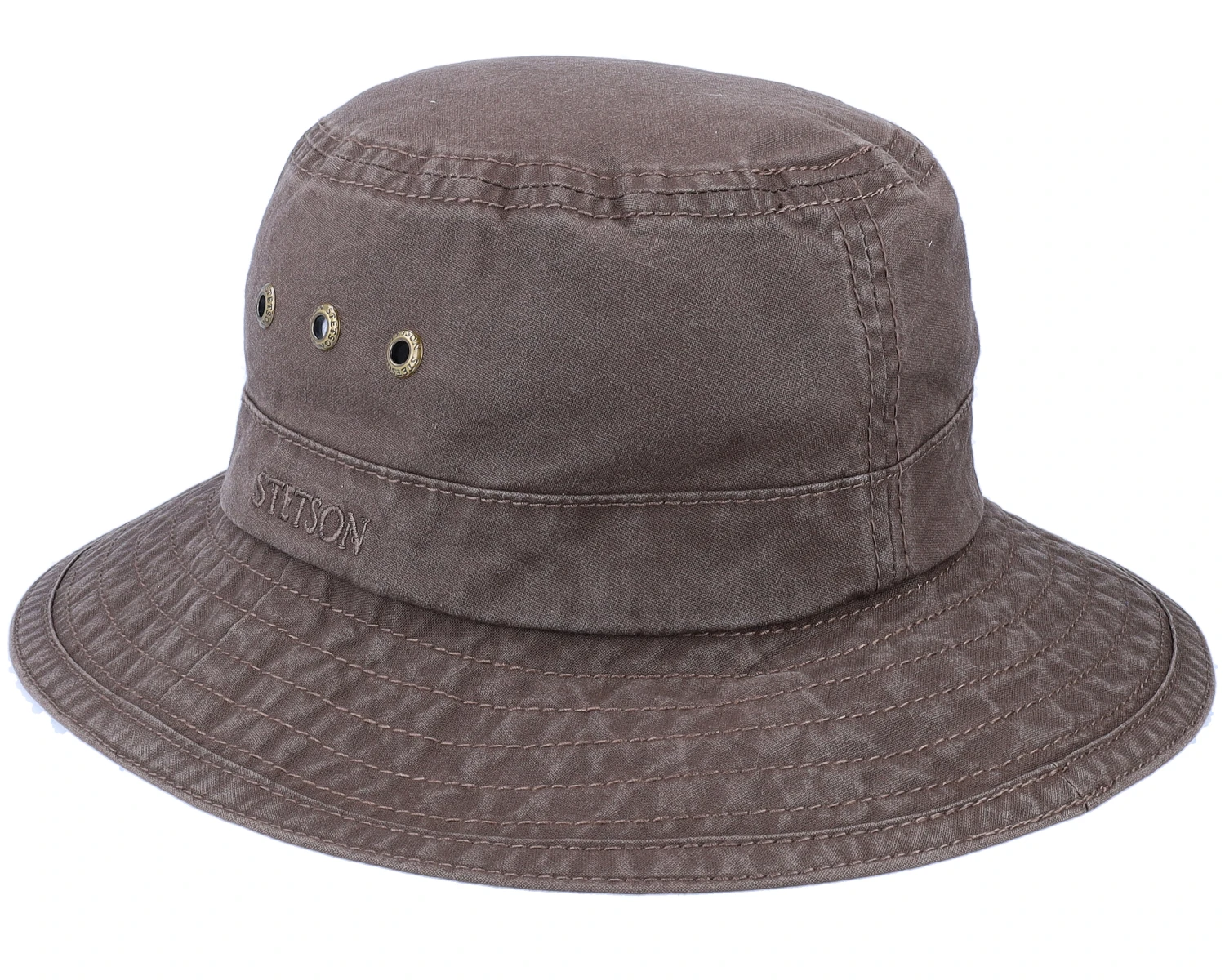 Delave Brown Bucket - Stetson 2 Delave Brown Bucket - Stetson - Image 2