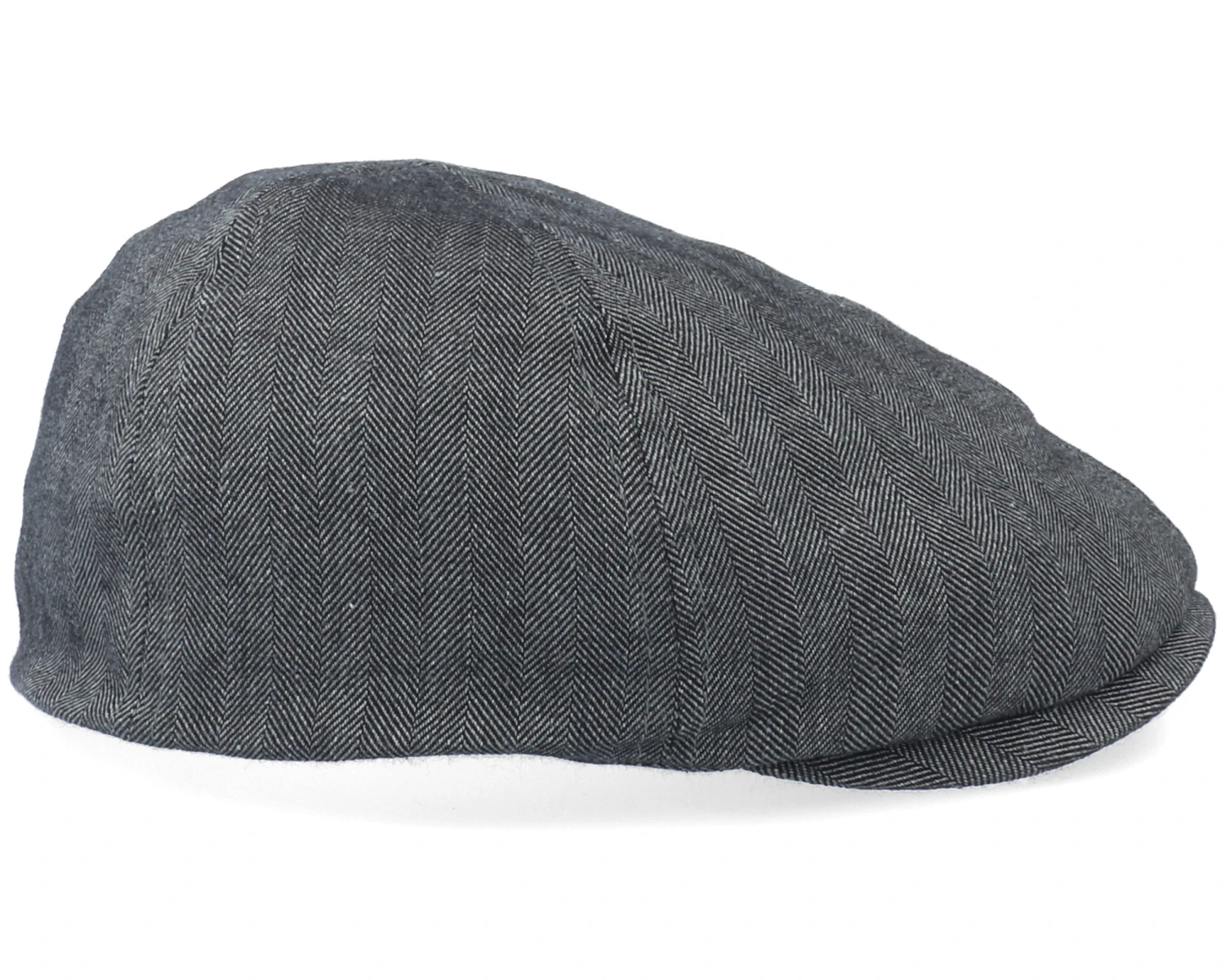 Duck Cap Cotton/Linen Black Flat Cap - Stetson 3 Duck Cap Cotton/Linen Black Flat Cap - Stetson - Image 3
