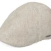 Texas Linen Beige Flat Cap - Stetson