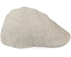 Texas Linen Beige Flat Cap - Stetson -Stetson 4063633038655 3