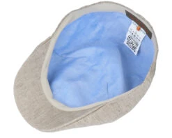 Texas Linen Beige Flat Cap - Stetson -Stetson 4063633038655 4