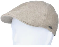 Texas Linen Beige Flat Cap - Stetson -Stetson 4063633038655 5