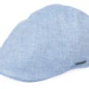Texas Linen Blue Flat Cap - Stetson