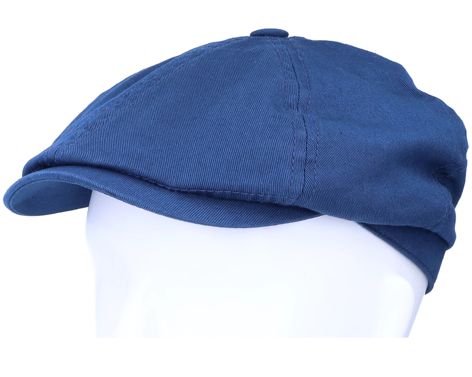6-Panel Cap Cotton Twill Blue Flat Cap - Stetson 5 6-Panel Cap Cotton Twill Blue Flat Cap - Stetson - Image 5