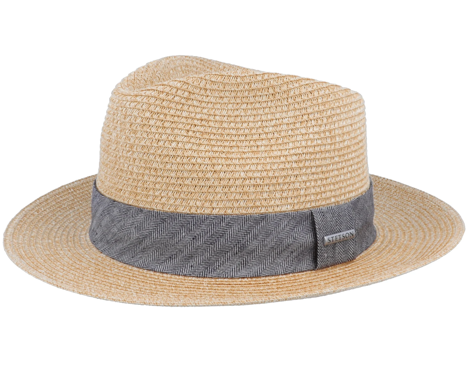 Fedora Toyo Natural Straw Hat - Stetson 1 Fedora Toyo Natural Straw Hat - Stetson