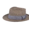 Fedora Toyo Brown Straw Hat - Stetson