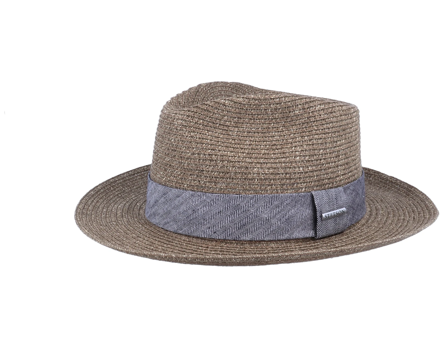 Fedora Toyo Brown Straw Hat - Stetson 1 Fedora Toyo Brown Straw Hat - Stetson