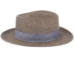 Fedora Toyo Brown Straw Hat - Stetson 6 Fedora Toyo Brown Straw Hat - Stetson -Stetson 4063633042690 3