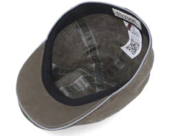 Texas Outdoor Olive Flat Cap - Stetson -Stetson 4063633046865 4