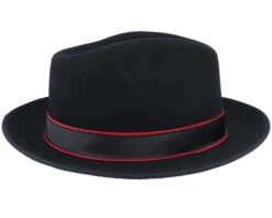 Woolfelt/Cashmere Black Fedora - Stetson 6 Woolfelt/Cashmere Black Fedora - Stetson -Stetson 4063633059070 3