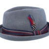 Player Woolfelt Grey Fedora - Stetson