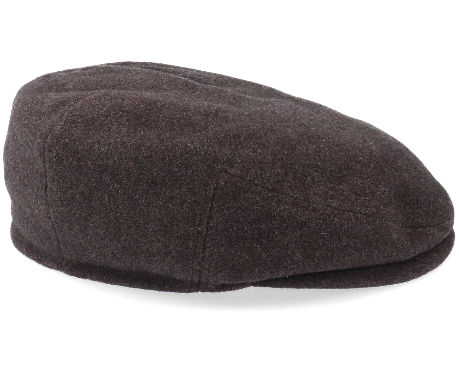 Kent Wool/Cashmere Ear Flap Brown Flat Cap - Stetson 3 Kent Wool/Cashmere Ear Flap Brown Flat Cap - Stetson - Image 3