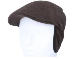 Texas Wool/Cashmere Brown Flat Cap - Stetson 9 Texas Wool/Cashmere Brown Flat Cap - Stetson -Stetson 4063633062377 5