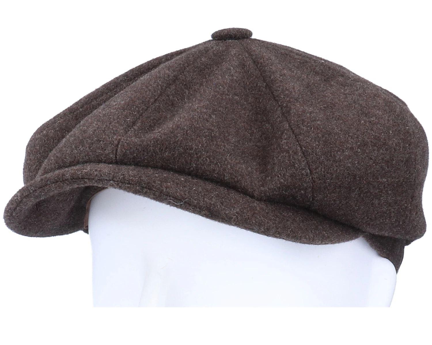 Hatteras Wool/Cashmere Brown Flat Cap - Stetson 5 Hatteras Wool/Cashmere Brown Flat Cap - Stetson - Image 5