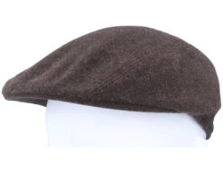 Ivy Cap Wool/Cashmere Brown Flat Cap - Stetson -Stetson 4063633062841 5