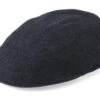 Ivy Cap Wool/Cashmere Black Flat Cap - Stetson
