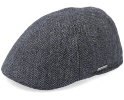 Texas Wool Grey Flat Cap - Stetson