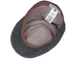 Texas Wool Grey Flat Cap - Stetson -Stetson 4063633062926 4