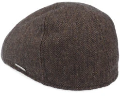 Texas Wool Brown Flat Cap - Stetson -Stetson 4063633062933 2