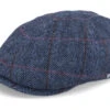 Duck Cap Wool Blue Flat Cap - Stetson