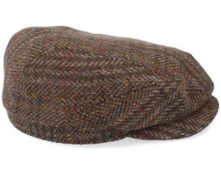 Driver Cap Harris Tweed Brown Flat Cap - Stetson 7 Driver Cap Harris Tweed Brown Flat Cap - Stetson -Stetson 4063633063879 3