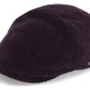 Duck Cap Cord Purple Flat Cap - Stetson