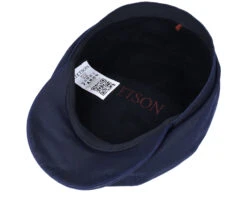 Hatteras Co/Pes Navy Flat Cap - Stetson -Stetson 4063633066863 4
