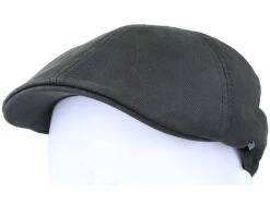Texas Co/Pes Black Flat Cap - Stetson -Stetson 4063633066986 5