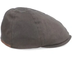 Duck Cap Vintage Wax Flat Cap - Stetson -Stetson 4063633067389 3