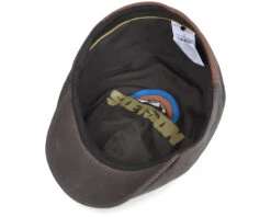 Duck Cap Vintage Wax Flat Cap - Stetson -Stetson 4063633067389 4