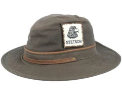 Vintage Wax Dark Brown Traveller - Stetson