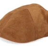 Texas Calf Split Brown Flat Cap - Stetson