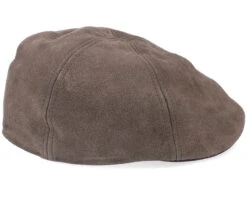 Texas Calf Split Dark Brown Flat Cap - Stetson -Stetson 4063633068119 3