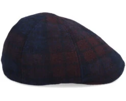 Texas Check Flat Cap - Stetson -Stetson 4063633070174 3