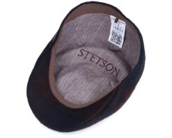 Texas Check Flat Cap - Stetson -Stetson 4063633070174 4