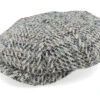 Hatteras Virgin Wool Grey Flat Cap - Stetson