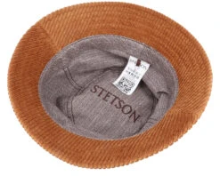 Corduroy Manchester Orange Bucket - Stetson -Stetson 4063633072345 4