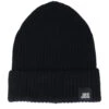 Beanie Wool/Acryl Black Cuff - Stetson