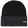 Beanie Merino Wool-13 Black Cuff - Stetson