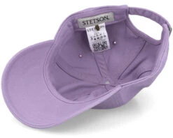 Baseball Cap Cotton Lilac Dad Cap - Stetson -Stetson 4063633079528 5