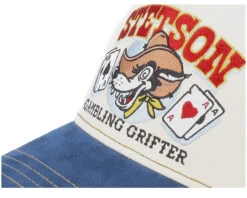 Gambling Grifter Beige Trucker - Stetson -Stetson 4063633080005 6