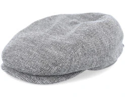 Driver Cap Jersey Grey Flat Cap - Stetson