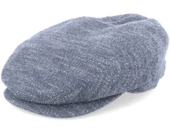 Driver Cap Jersey Blue Flat Cap - Stetson